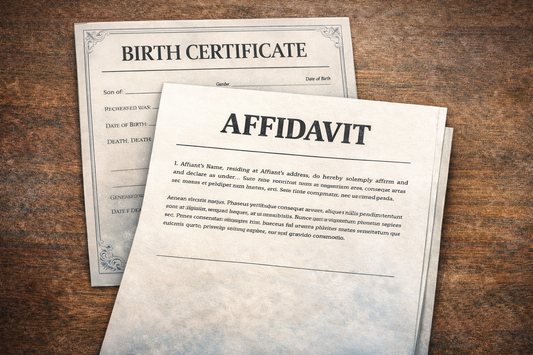 Birth/Death Affidavit